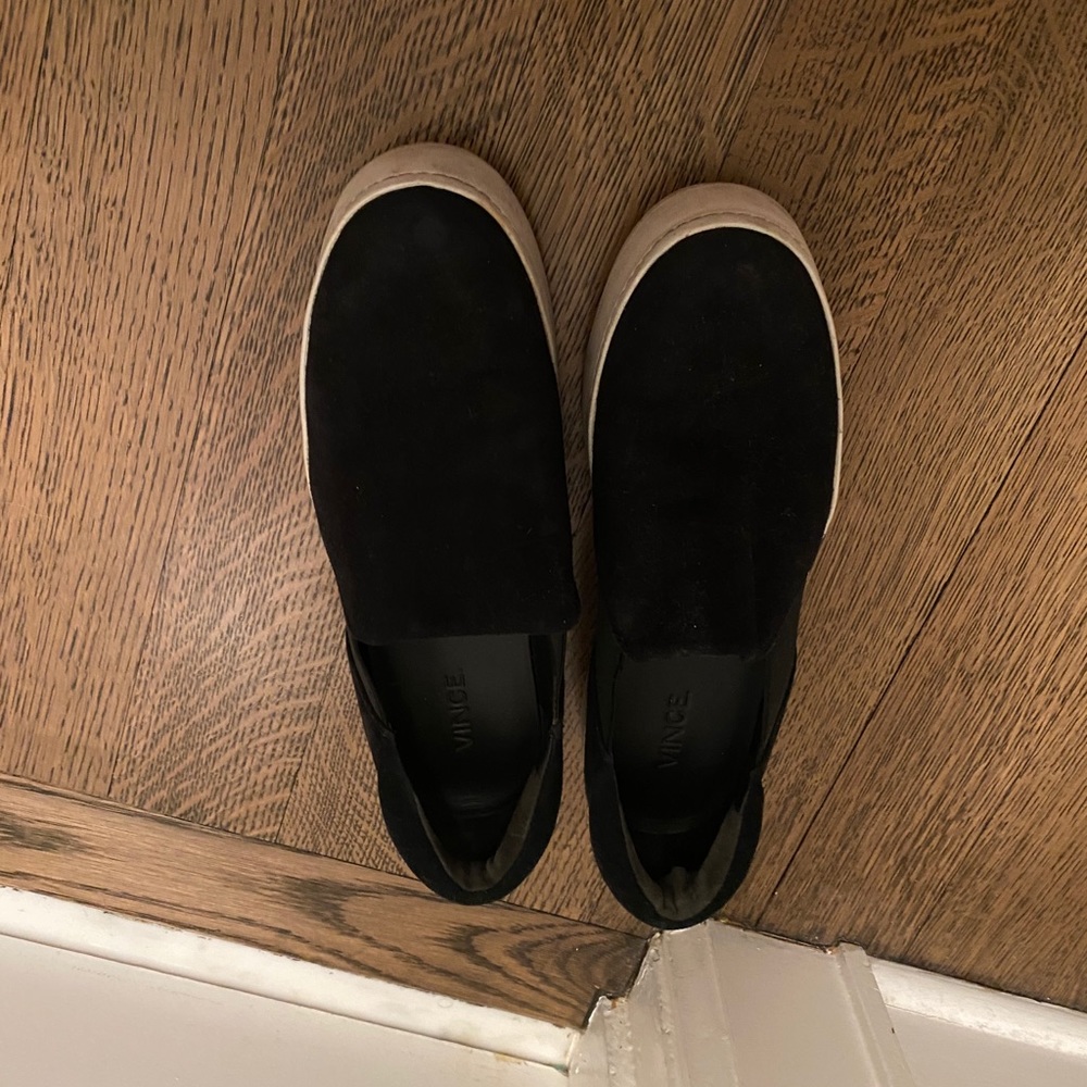 Vince Platform slip-on Sneakers.